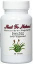 Naturtabletter: Herbal Aid to Regularity, Pure Aloe Vera Dietary Supplement, 75 tabletter