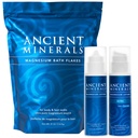 Forntida mineraler Magnesium Bath Flakes - Magnesium Lotion och Lotion Ultra med MSM - Pure Genuine Zechstein Chloride