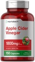 Horbäach Apple Cider Vinegar Capsules | 1800mg | 150 piller | Non-GMO, Gluten Free Supplement