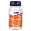 Nu kosttillskott, vitamin D-3 2000 IE, hög styrka, strukturellt stöd *, 240 Softgels