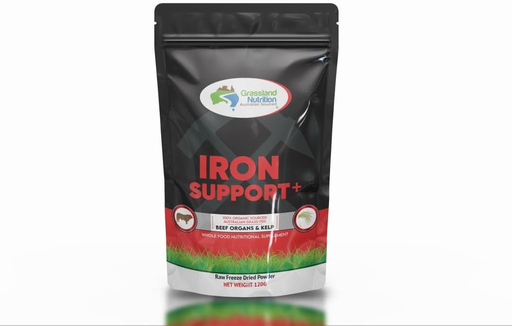 GRASSLAND NUTRITION | Järnstöd + (120G Pulver)