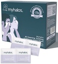 MyHalos® 48 Hydrating Eyelid Wipes for Dry Eye Relief - Moisturizing & Soothing Eye Wipes with Tea Tree - Hjälper med Blepharitis & Computer Vision Syndrome, Blepharitis Behandling för ögonlock, rengöring