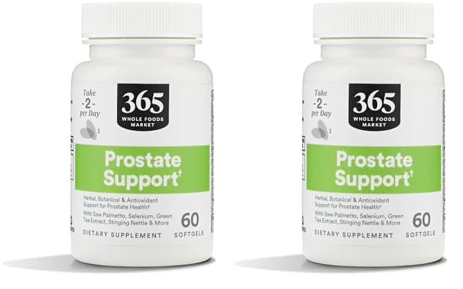Hela livsmedelsmarknaden, Prostate Support, 60 Softgels (Pack of 2)