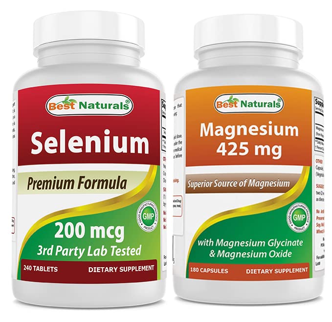 Selen 200 mcg & Magnesium Glycinate 425 mg