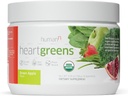 HumanN HeartGreens | Superfood Organic Powder med Wheatgrass, Kale, Spinach och Spirulina, USDA Organic Non-GMO, från The Makers of SuperBeets (Green Apple Flavor, 5.29-Ounce