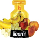 Boom Nutrition Energy Gel - Fruit-Flavored Energy Gels - Workout Gel - Energy Gel för cykling - Running Gel - Natural Energy Gel - Banana Peach (24 Pack)