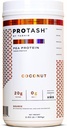 Vegan Proteinpulver av TASHIE - Organisk växtbaserad proteinpulver med BCAA, HMB & Probiotika, Zero Sugar, Non-GMO, Gluten Free, NSF Certified, 28 portioner - Coconut Protein Powder