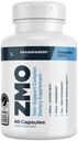 Transparent Labs ZMO - Muskelbyggare för män och kvinnor med Zink, Magnesium Glycinate och Oyster pulver för muskelåterhämtning - 60 greve