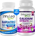 Bariatrisk multivitamin med järn en dag och körsbär tuggbar kalciumcitrat för postbariatrisk kirurgi inklusive gastric bypass och sleeve (1 månad)