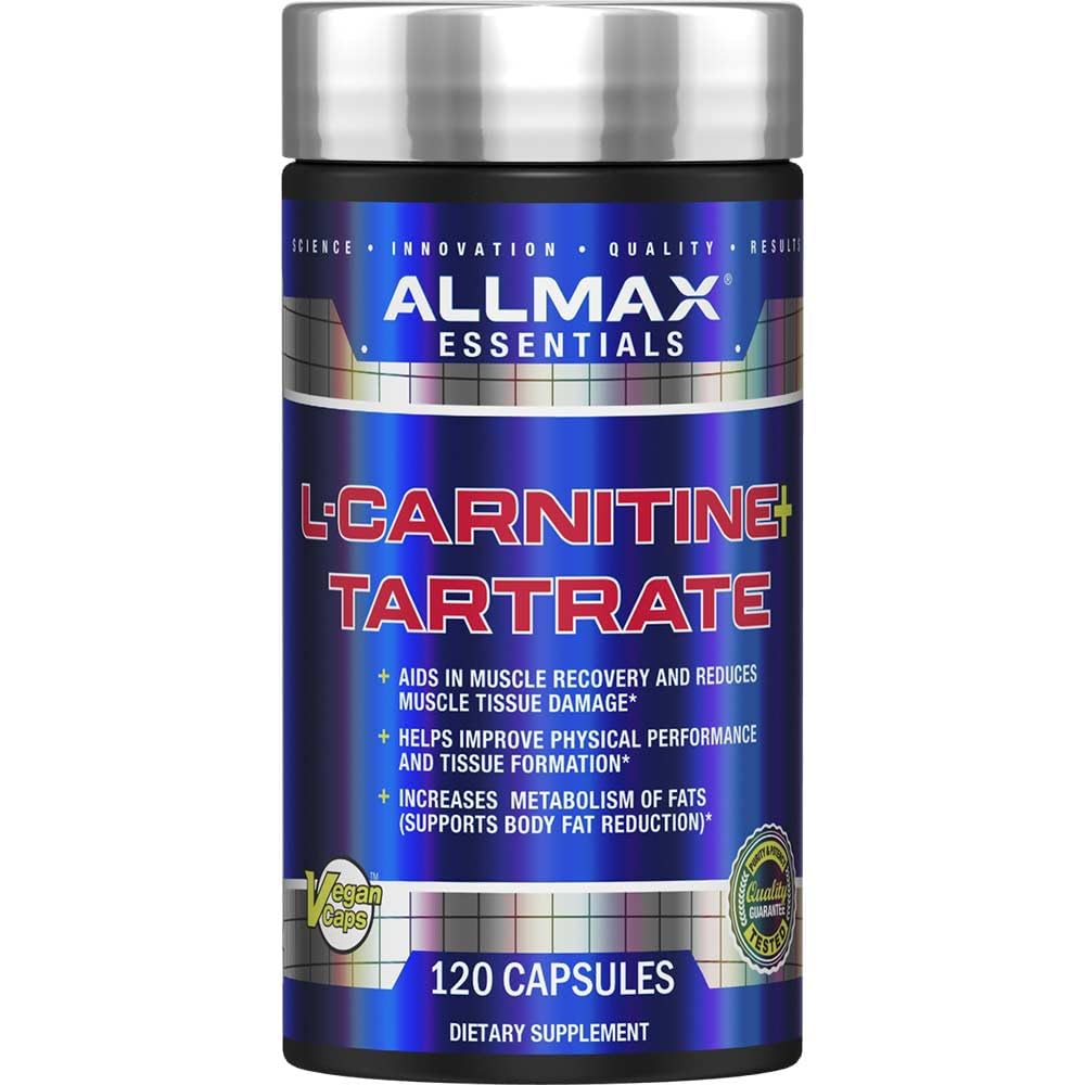 ALLMAX Nutrition L-Carnitine + Tartrate, 120 kapslar