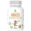 Waked Endurance, Energy and Stamina Support 30 Capsules Organic Green Coffee Bean Extract, Guarana Seed Extract, Green Tea Leaf Extract, Ashwagandha Root Extract och Black Pepper Extract som BioPerine