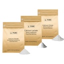 Rena Ursprungliga Ingredienser Kalcium Bundle (1lb) Kalciumklorid, Kalciumcitrat, Kalciumlaktat
