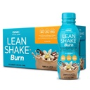 GNC Lean Shake Bränn med koffein, kliniskt bevisad vikthantering, redo att dricka måltidsersättning, 25g protein med noll tillagd socker, Vanilla Latte, paket med 12