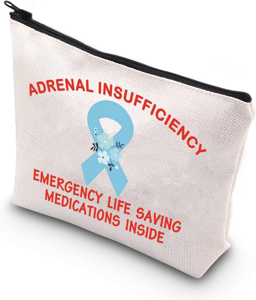 TSOTMO Adrenal Support Medical Alert Bag - Emergency Life Saving Medications Inuti första hjälpväska
