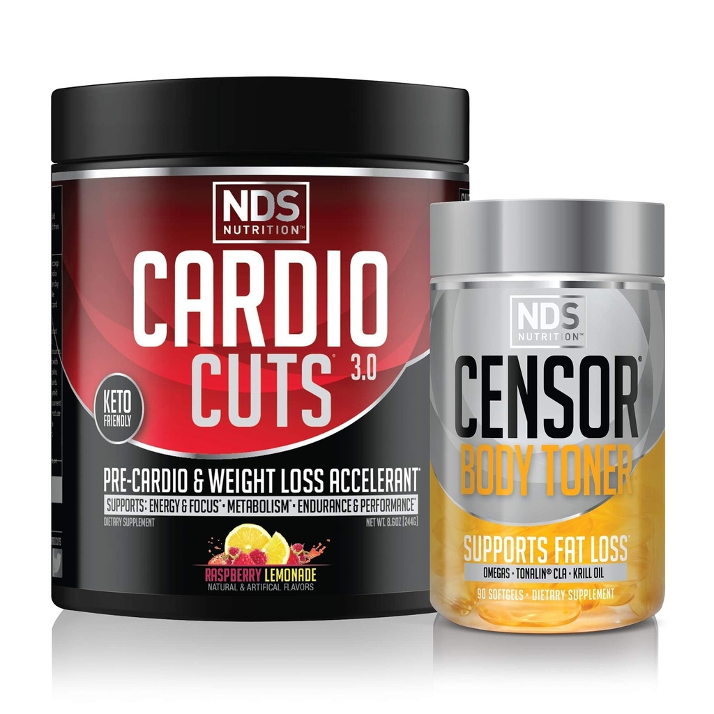 NDS Nutrition 4.0 Razz Lemonade (40 portioner) och NDS Nutrition Censor (90 Softgels)