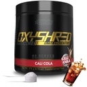 EHP Labs OxyShred Hardcore Super Dosed Pre Workout Powder - Preworkout Powder med L Glutamin & Acetyl L Carnitine, Energy Boost Drink - 275mg koffein - Cali Cola, 40 portioner