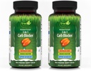 Irwin Naturals Maximal Styrka 3-i-1 Carb Blocker - 84 Liquid Soft-Gels, Pack of 2 - Neutralisera kolhydrater - 84 Totala portioner