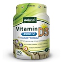 NATURE'S ESSENTIALS Vitamin D3 2000IU | Immune Support | Avancerad Cyclosome Liposomal Delivery | Non-GMO, Gluten Free, Vegetarian | 100 tabletter