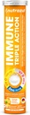 Nutrazul Immun Triple Action Effervescent Tablet -1000 mg Vitamin C, Vitamin D, Zink I Orange 20: s I Gluten Free, Sugar Free, Lactose Free & Preservative Free Jag behåller immunfunktion