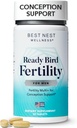 Bästa Nest Wellness Mäns fertilitet - Multivitamintillskott för män med metylerade vitaminer - Näringstillskott med näringsämnen och antioxidanter - Tillägg med Magnesium & Zink - 30 tabletter