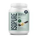 Isopure Plant-Based Protein Powder, Lactose Free, Gluten Free, Med järn, Vanilla, 20g Plant Protein Per Servering, 1,23 Lbs, 20 portioner