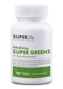 100% organisk alkaliserande Super Greens - Superfood w / Alfalfa, Barley & Wheat Grass, Matcha & Chlorella - Naturlig källa av fytonäringsämnen & klorofyll | Främjar pH Body Balance & Detox | 90 kapslar