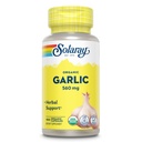 Solaray Organic Garlic Pills - 560 mg Garlic Supplements for Heart Health Support - USDA Organic Garlic Capsules - Vegan - 60-Day Money-Back garanti - 100 portioner, 100 VegCaps