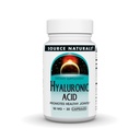 Källa Naturals Hyaluronsyra, främjar hälsosamma gemensamma *, 50 mg - 60 kapslar