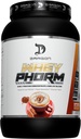 DRAGON PHARMA Whey Protein Blend, Fast Absorption, Gluten Free, 100% Whey Protein, WheyPhorm, Maximera Recovery, Great Tasting, 25 Grams of Protein (26 portioner, Cappuccino)