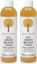 Caleb Treeze Old Amish Muscle Tonic 8 oz, Leg Cramps Relief, Foot Cramps Relief, Restless Legs, Muscle Cramps & Spasm Relief - Pack med 2