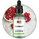 Cranberry smaksatt vätska koncentrat 2 oz