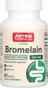 Jarrow Formulas® Bromelain tabletter, 500 mg Dietary Supplement for Protein Digestion, 60 tabletter, 60 Day Supply