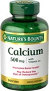 Naturens Bounty Calcium Plus 400 IE Vitamin D3, Immune Support & Bone Health, 300 tabletter