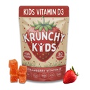 Vitamin D3 Gummies for Kids 2+ – Clean Ingredient Strawberry Gummies, Vegan & Non-GMO, Low Glycemic Vitamin D Supplement for Immune & Bone Support, 30 Count