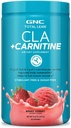 GNC Total Lean CLA + Carnitine | Förbättrar kroppssammansättning och bränsle Muscle Recovery, Stimulant Free och Sugar Free | Berry Sorbet | 60 portioner