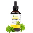 Maxx Herb Lemon Balm Extract - Max Strength Liquid Tincture Absorbs bättre än kapslar eller te, för Nervous System Support, & Stress Management - Alkoholfri - 4 Oz Bottle (60 portioner)
