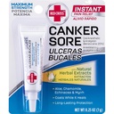 Röda korset Canker Sore Medication - 0,25 Oz (Packaging May Vary)