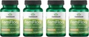 Swanson FemFlora - Feminine Probiotic Supplement Supporting Flora of The Mouth, GI Tract, and Vagina - Probiotics for Women with 9 Billion CFU Per Capsule - (60 Capsules) (4 Pack)