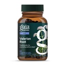 Gaia Herbs Valerian Root - Naturligt sömnstöd för en naturlig lugn för att hjälpa till med avkoppling för att förbereda sig för sömn - med organisk valerian Root Extract - 60 Vegan Liquid Phyto-Capsules (30-dagars leverans)