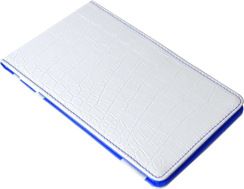 Premium Crocodile Effect Scorecard Holder med obegränsad Printable Golf Game Trackers Sheets