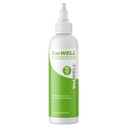 VetWELL Ear Cleaner för hundar och katter - Otic Rinse för infektioner och kontrollera öroninfektioner och lukt i husdjur - 8 oz (Cucumber Melon)
