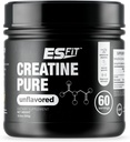 Kreatin | 5000Mg - 60 portioner | Rent mikroniserat kreatinmonohydrat | Bygg muskler, förbättra återhämtning, öka cellvolymen