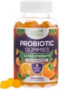 Probiotiska Gummies 5 miljarder CFU - Diverse Probiotic Strains for Digestive Health & Gut Support Gummy for Women, Men & Kids, Daily Probiotics Supplement for Immune Support, Non-GMO, Vegan, 120 Gummies