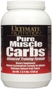 Ultimate Nutrition Pure Muscle Carbs - Komplex kolhydratpulver för hållbar energi - Inget fett, inget kolesterol -kalori för muskelförstörare och idrottare, fruktpunch, 2,75 pund