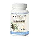 Eklektisk ört - Saw Palmetto Capsules | Urinary Tract & Prostate Health Supplement for Men | Stöder Male Health | Non-GMO, Vegan, Gluten Free (120 CT | 600 mg)