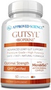 Godkänd Science® Gutsyl - Leaky Gut Supplement - Skydda GI Tract med Aloe Vera, Marshmallow Root, Licorice och Slippery Elm - Innehåller Prebiotic och BioPerine - 60 kapslar