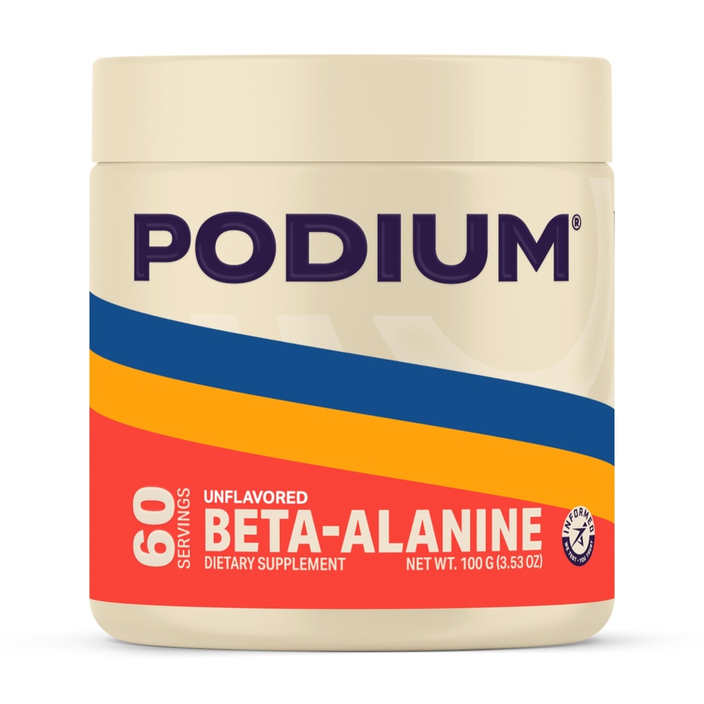 Podium Nutrition, Solos | Beta Alanine, 60 portioner, osmakad, öka atletisk prestanda