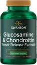 Swanson Timed-Release Glucosamine & Chondroitin Sulfate 750/600 Milligram 120 flikar