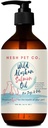 Premium Wild Alaskan laxolja för hundar och katter 16oz Skin & Coat Natural Liquid Food Supplement för husdjur, fiskolja, Omega 3, EPA + DHA fettsyror för gemensam funktion, immun & hjärthälsa!