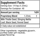 Mjölkig Mama Lady Leche Lactation Supplement - 2oz Tincture Breastfeeding Support för att öka mjölkförsörjningen - Herbal Milk Supplements with Milk Thistle, Black Seed